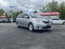 2012 Silver /Gray Toyota Sienna XLE FWD 8-Passsenger V6 (5TDYK3DCXCS) with an 3.5L V6 EFI DOHC 24V engine, 5-Speed Automatic transmission, located at 547 E. Main St., Orwell, OH, 44076, (440) 437-5893, 41.535435, -80.847855 - This One Owner 2012 Toyota Sienna is a reliable and luxurious family hauler. Powered by Toyota's incredible 3.5 V6 engine and 6 speed automatic transmission you'll never be longing for power while passing while achieving a respectable 25 MPG highway. On the inside you will find a leather interior, t - Photo#2