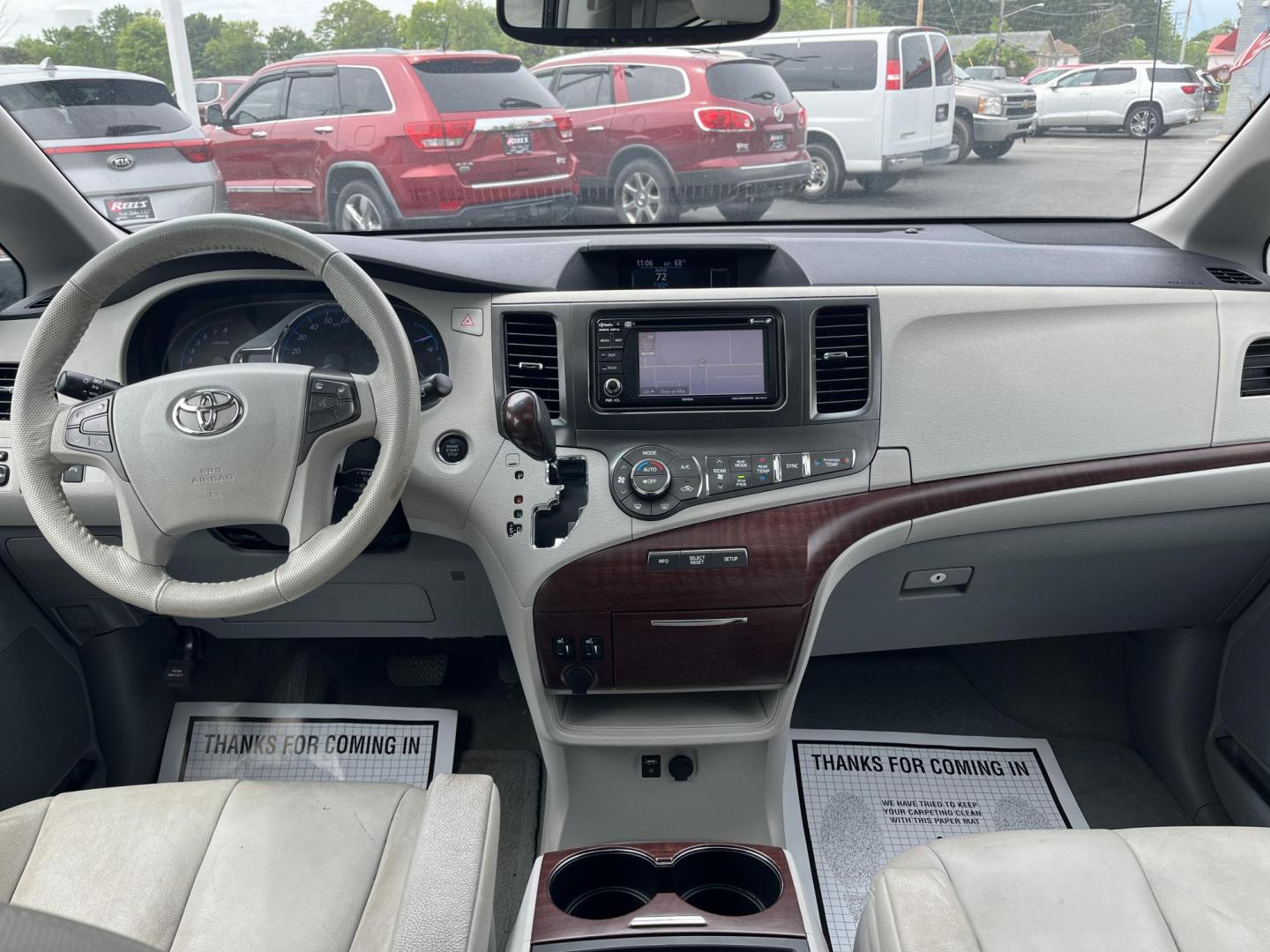 2012 Silver /Gray Toyota Sienna XLE FWD 8-Passsenger V6 (5TDYK3DCXCS) with an 3.5L V6 EFI DOHC 24V engine, 5-Speed Automatic transmission, located at 547 E. Main St., Orwell, OH, 44076, (440) 437-5893, 41.535435, -80.847855 - This One Owner 2012 Toyota Sienna is a reliable and luxurious family hauler. Powered by Toyota's incredible 3.5 V6 engine and 6 speed automatic transmission you'll never be longing for power while passing while achieving a respectable 25 MPG highway. On the inside you will find a leather interior, t - Photo#25