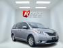 2012 Silver /Gray Toyota Sienna XLE FWD 8-Passsenger V6 (5TDYK3DCXCS) with an 3.5L V6 EFI DOHC 24V engine, 5-Speed Automatic transmission, located at 547 E. Main St., Orwell, OH, 44076, (440) 437-5893, 41.535435, -80.847855 - This One Owner 2012 Toyota Sienna is a reliable and luxurious family hauler. Powered by Toyota's incredible 3.5 V6 engine and 6 speed automatic transmission you'll never be longing for power while passing while achieving a respectable 25 MPG highway. On the inside you will find a leather interior, t - Photo#2