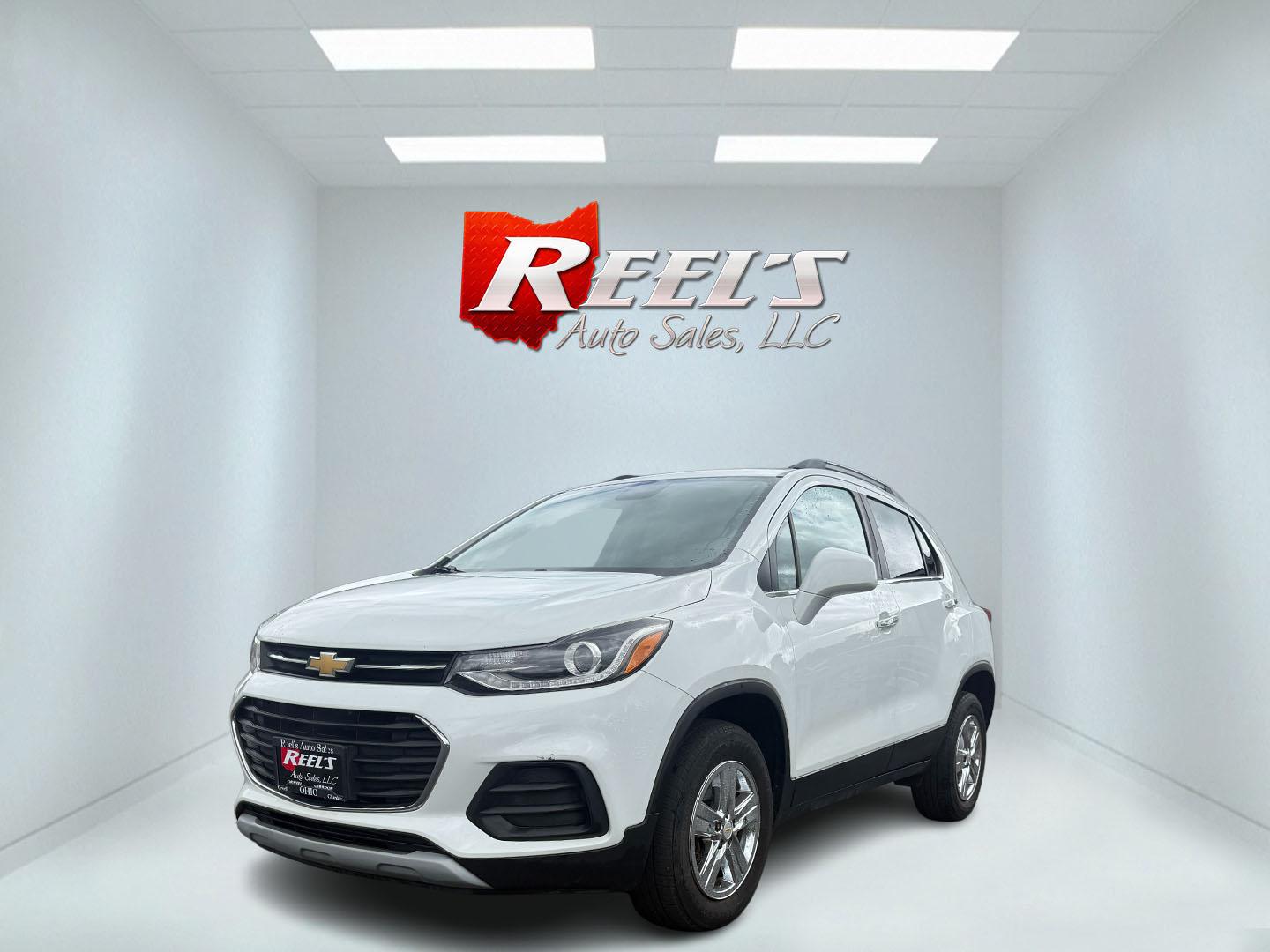 2018 White /Black Chevrolet Trax LT AWD (KL7CJPSBXJB) with an 1.4L I4 DOHC 16V Turbo engine, 6A transmission, located at 11115 Chardon Rd. , Chardon, OH, 44024, (440) 214-9705, 41.580246, -81.241943 - This One Owner 2018 Chevrolet Trax LT AWD is a great little fuel SUV. Powered by a 1.4 I4 Turbocharged ECOTEC engine and a 6 speed automatic transmission this little Trax achieves up to 30 MPG highway making it a great choice for any commuter. On the inside this Trax has a power drivers seat, push b - Photo#0
