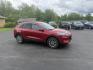 2020 Red /Black Ford Escape SE AWD (1FMCU9G68LU) with an 1.5L I3 DOHC 12V TURBO engine, 8-Speed Automatic transmission, located at 11115 Chardon Rd. , Chardon, OH, 44024, (440) 214-9705, 41.580246, -81.241943 - This 2020 Ford Escape SE is a modern and fuel efficient SUV. Equipped with a 1.5 I3 Turbocharged EcoBoost engine and a 8 speed automatic transmission this Escape achieves a very impressive 28 MPG combined and 31 MPG highway. On the inside it has a power drivers seat, heated front seats and, automati - Photo#3