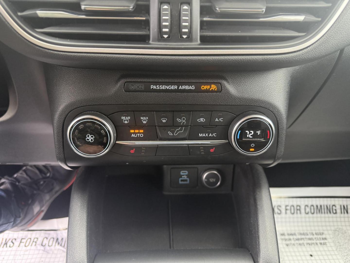2020 Red /Black Ford Escape SE AWD (1FMCU9G68LU) with an 1.5L I3 DOHC 12V TURBO engine, 8-Speed Automatic transmission, located at 11115 Chardon Rd. , Chardon, OH, 44024, (440) 214-9705, 41.580246, -81.241943 - This 2020 Ford Escape SE is a modern and fuel efficient SUV. Equipped with a 1.5 I3 Turbocharged EcoBoost engine and a 8 speed automatic transmission this Escape achieves a very impressive 28 MPG combined and 31 MPG highway. On the inside it has a power drivers seat, heated front seats and, automati - Photo#24