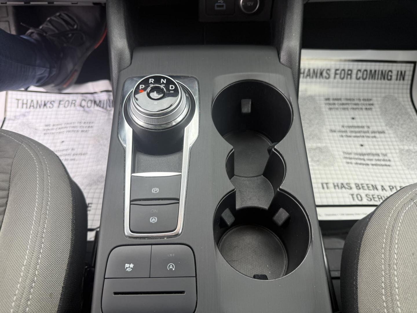 2020 Red /Black Ford Escape SE AWD (1FMCU9G68LU) with an 1.5L I3 DOHC 12V TURBO engine, 8-Speed Automatic transmission, located at 11115 Chardon Rd. , Chardon, OH, 44024, (440) 214-9705, 41.580246, -81.241943 - This 2020 Ford Escape SE is a modern and fuel efficient SUV. Equipped with a 1.5 I3 Turbocharged EcoBoost engine and a 8 speed automatic transmission this Escape achieves a very impressive 28 MPG combined and 31 MPG highway. On the inside it has a power drivers seat, heated front seats and, automati - Photo#25