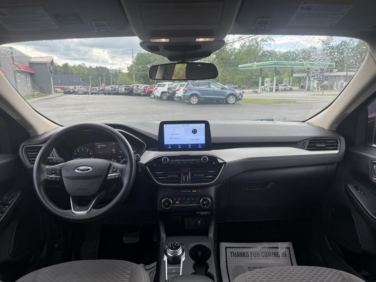 2020 Red /Black Ford Escape SE AWD (1FMCU9G68LU) with an 1.5L I3 DOHC 12V TURBO engine, 8-Speed Automatic transmission, located at 11115 Chardon Rd. , Chardon, OH, 44024, (440) 214-9705, 41.580246, -81.241943 - This 2020 Ford Escape SE is a modern and fuel efficient SUV. Equipped with a 1.5 I3 Turbocharged EcoBoost engine and a 8 speed automatic transmission this Escape achieves a very impressive 28 MPG combined and 31 MPG highway. On the inside it has a power drivers seat, heated front seats and, automati - Photo#31