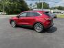 2020 Red /Black Ford Escape SE AWD (1FMCU9G68LU) with an 1.5L I3 DOHC 12V TURBO engine, 8-Speed Automatic transmission, located at 11115 Chardon Rd. , Chardon, OH, 44024, (440) 214-9705, 41.580246, -81.241943 - This 2020 Ford Escape SE is a modern and fuel efficient SUV. Equipped with a 1.5 I3 Turbocharged EcoBoost engine and a 8 speed automatic transmission this Escape achieves a very impressive 28 MPG combined and 31 MPG highway. On the inside it has a power drivers seat, heated front seats and, automati - Photo#10