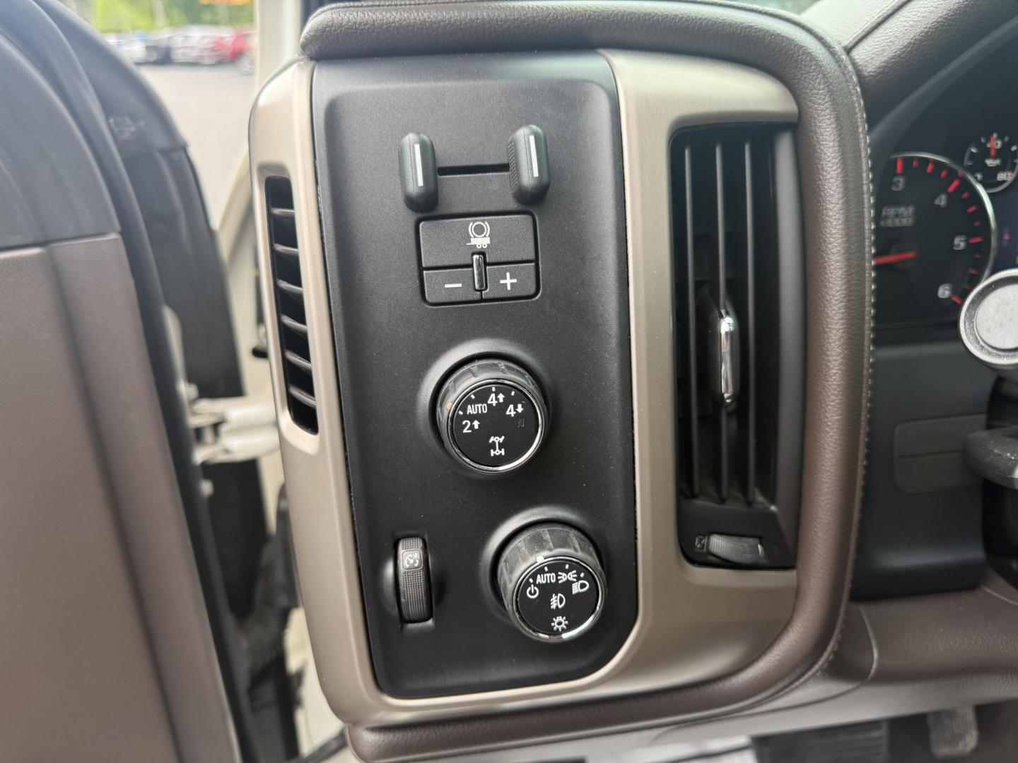2015 White /Brown GMC Sierra 1500 Denali Crew Cab Short Box 4WD (3GTU2WEJ7FG) with an 6.2L V8 OHV 16V engine, 8-Speed Automatic transmission, located at 11115 Chardon Rd. , Chardon, OH, 44024, (440) 214-9705, 41.580246, -81.241943 - This 2015 GMC Sierra 1500 Denali is GM's greatest they have to offer. Powered by a 6.2 V8 Engine and an 8 speed automatic transmission this truck is rated to tow 9,200 pounds while giving you all the luxury of a Cadillac. On the inside you will find an incredible leather interior, heated and cooled - Photo#22