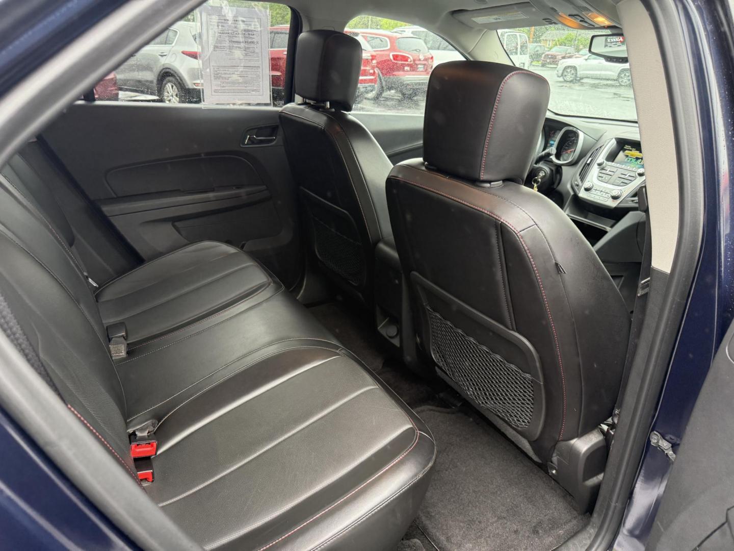 2016 Blue /Black Chevrolet Equinox LTZ 2WD (2GNALDEK1G6) with an 2.4L L4 DOHC 16V engine, 6-Speed Automatic transmission, located at 547 E. Main St., Orwell, OH, 44076, (440) 437-5893, 41.535435, -80.847855 - Photo#34