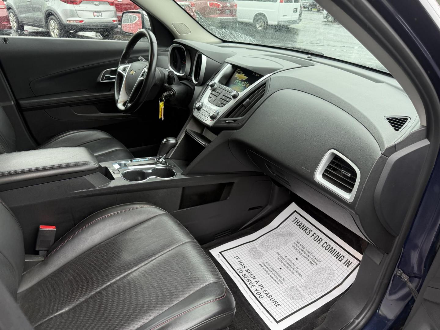 2016 Blue /Black Chevrolet Equinox LTZ 2WD (2GNALDEK1G6) with an 2.4L L4 DOHC 16V engine, 6-Speed Automatic transmission, located at 547 E. Main St., Orwell, OH, 44076, (440) 437-5893, 41.535435, -80.847855 - Photo#36