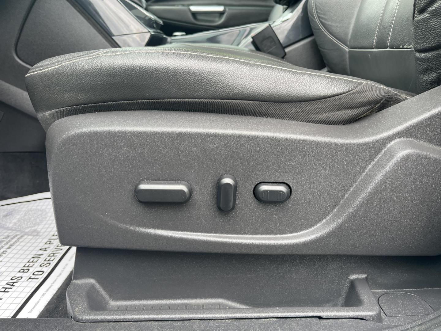 2013 Blue /Black Ford Escape Titanium 4WD (1FMCU9J99DU) with an 2.0L I4 DOHC 16V Turbo engine, 6-Speed Automatic transmission, located at 547 E. Main St., Orwell, OH, 44076, (440) 437-5893, 41.535435, -80.847855 - This 2013 Ford Escape is as loaded as an Escape can be. Powered by a 2.0 I4 Turbocharged EcoBoost engine and a 6 speed automatic transmission this Escape is quick yet fuel efficient. On the Inside you get a leather interior, power drivers seat W/ drivers memory functions, heated front seats and, a d - Photo#25