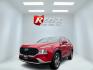 2022 Red /Black Hyundai Santa Fe SE AWD (5NMS1DAJ4NH) with an 2.5L I4 DOHC 16V engine, 8-Speed Automatic transmission, located at 547 E. Main St., Orwell, OH, 44076, (440) 437-5893, 41.535435, -80.847855 - Photo#0