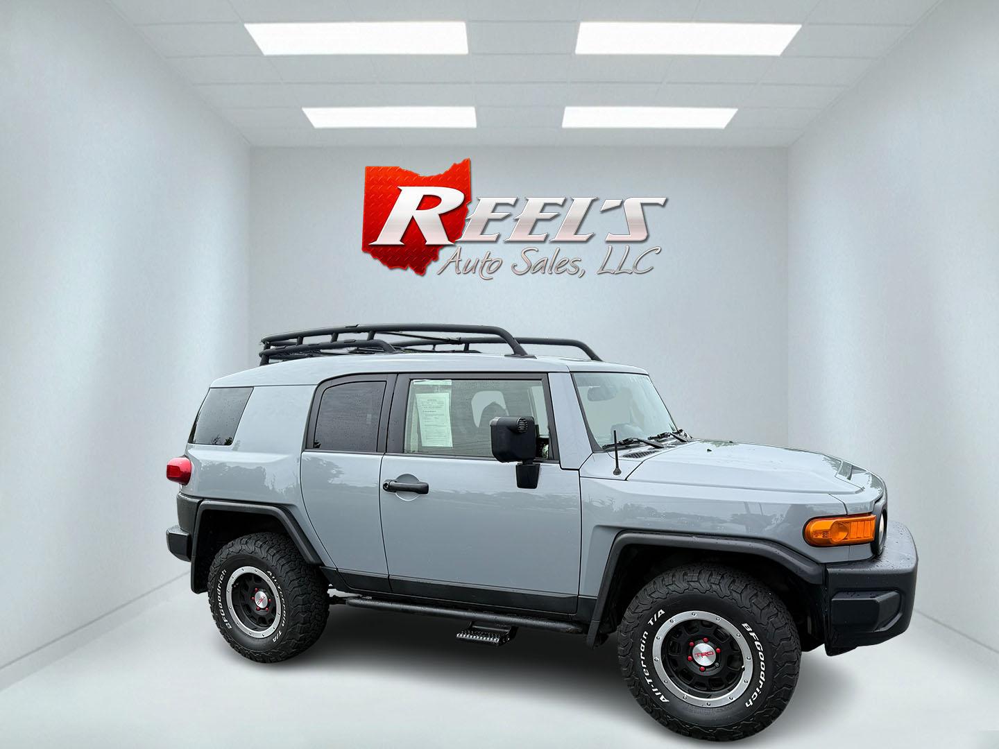 2013 Silver /Black Toyota FJ Cruiser 4WD AT (JTEBU4BF2DK) with an 4.0L V6 DOHC 24V engine, 5-Speed Automatic transmission, located at 11115 Chardon Rd. , Chardon, OH, 44024, (440) 214-9705, 41.580246, -81.241943 - This 2013 Toyota FJ Cruiser has Jeep off-road cred with Toyota's incredible reputation for reliability. Powered by the incredible 4.0 V6 and a 5 speed automatic transmission this thing has the grunt to go over any off-road obstacle or, tow 5,000 pounds. This FJ Cruiser has the off-road package, TRD - Photo#14