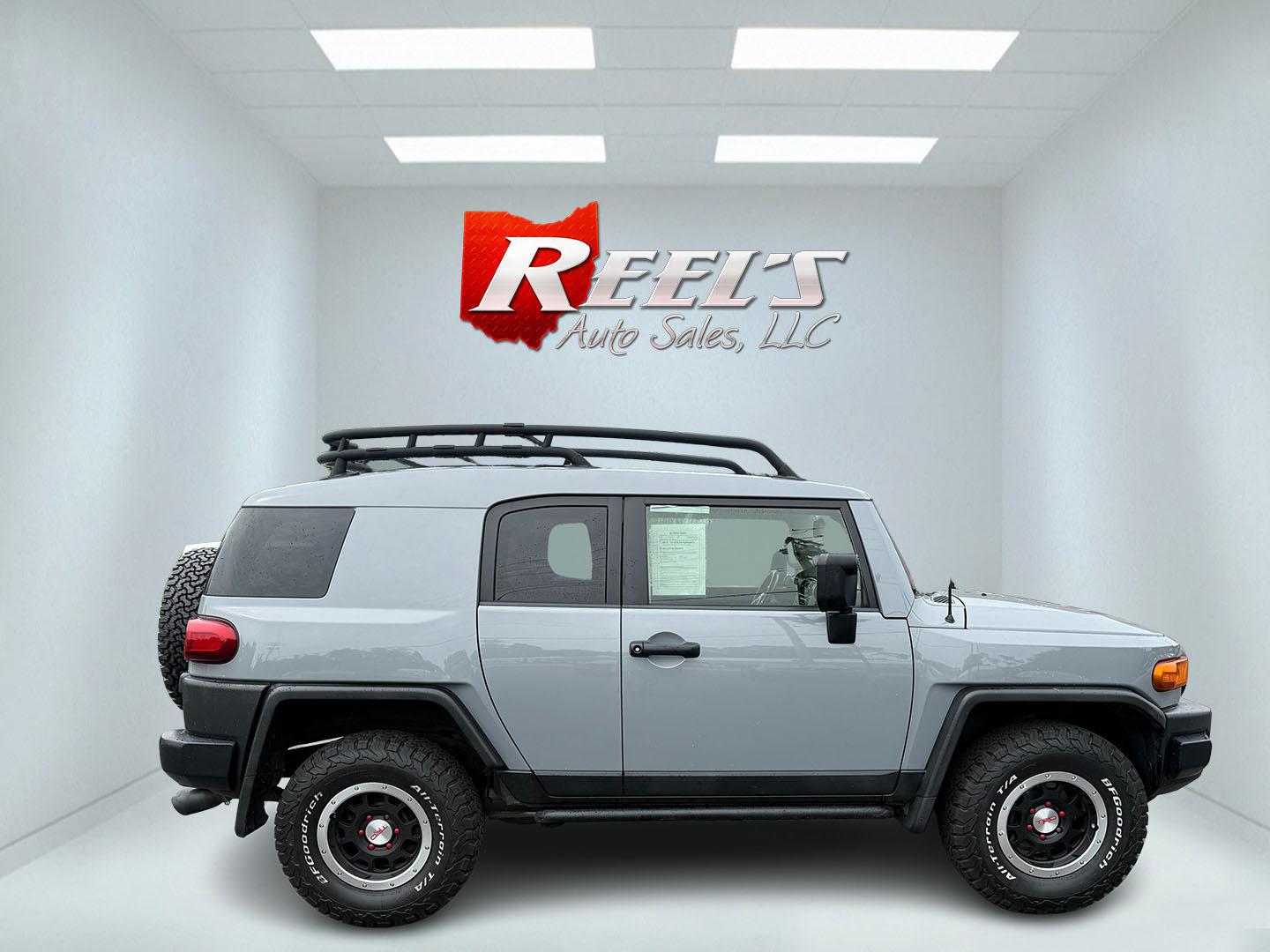 2013 Silver /Black Toyota FJ Cruiser 4WD AT (JTEBU4BF2DK) with an 4.0L V6 DOHC 24V engine, 5-Speed Automatic transmission, located at 11115 Chardon Rd. , Chardon, OH, 44024, (440) 214-9705, 41.580246, -81.241943 - This 2013 Toyota FJ Cruiser has Jeep off-road cred with Toyota's incredible reputation for reliability. Powered by the incredible 4.0 V6 and a 5 speed automatic transmission this thing has the grunt to go over any off-road obstacle or, tow 5,000 pounds. This FJ Cruiser has the off-road package, TRD - Photo#15