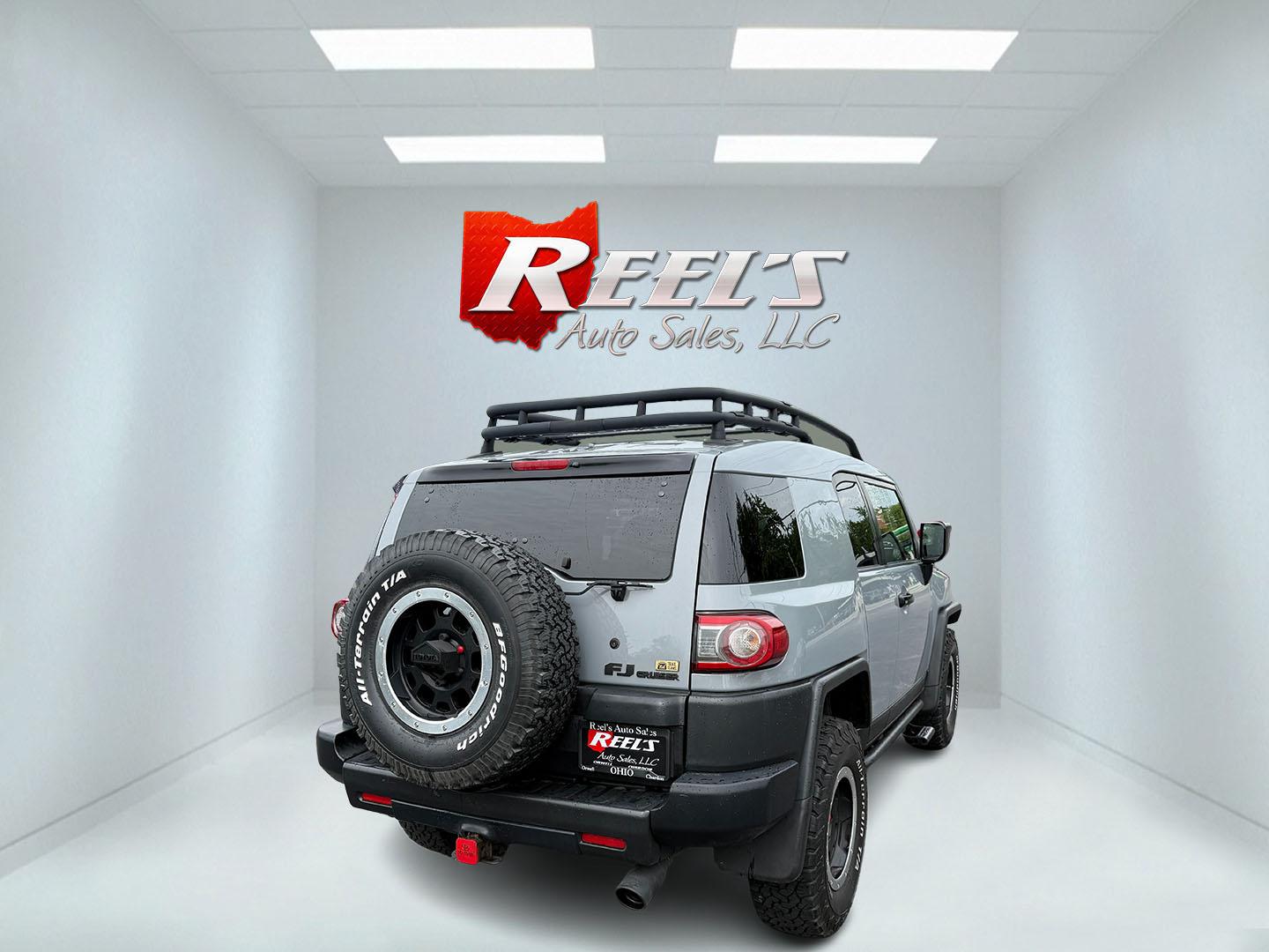 2013 Silver /Black Toyota FJ Cruiser 4WD AT (JTEBU4BF2DK) with an 4.0L V6 DOHC 24V engine, 5-Speed Automatic transmission, located at 11115 Chardon Rd. , Chardon, OH, 44024, (440) 214-9705, 41.580246, -81.241943 - This 2013 Toyota FJ Cruiser has Jeep off-road cred with Toyota's incredible reputation for reliability. Powered by the incredible 4.0 V6 and a 5 speed automatic transmission this thing has the grunt to go over any off-road obstacle or, tow 5,000 pounds. This FJ Cruiser has the off-road package, TRD - Photo#37