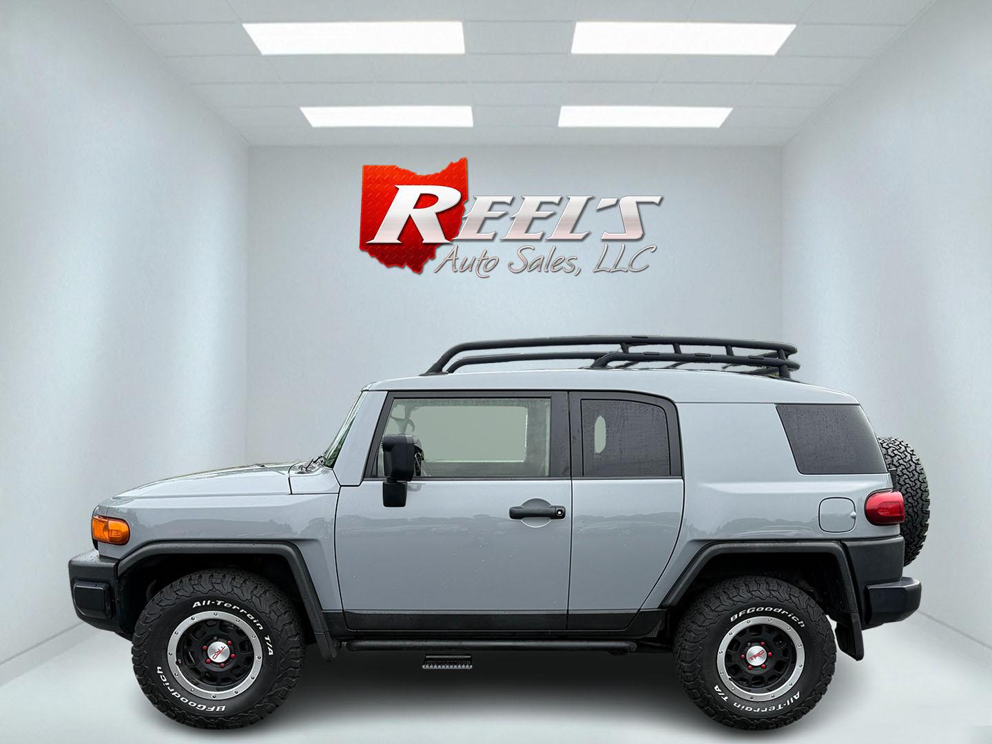 2013 Silver /Black Toyota FJ Cruiser 4WD AT (JTEBU4BF2DK) with an 4.0L V6 DOHC 24V engine, 5-Speed Automatic transmission, located at 11115 Chardon Rd. , Chardon, OH, 44024, (440) 214-9705, 41.580246, -81.241943 - This 2013 Toyota FJ Cruiser has Jeep off-road cred with Toyota's incredible reputation for reliability. Powered by the incredible 4.0 V6 and a 5 speed automatic transmission this thing has the grunt to go over any off-road obstacle or, tow 5,000 pounds. This FJ Cruiser has the off-road package, TRD - Photo#41