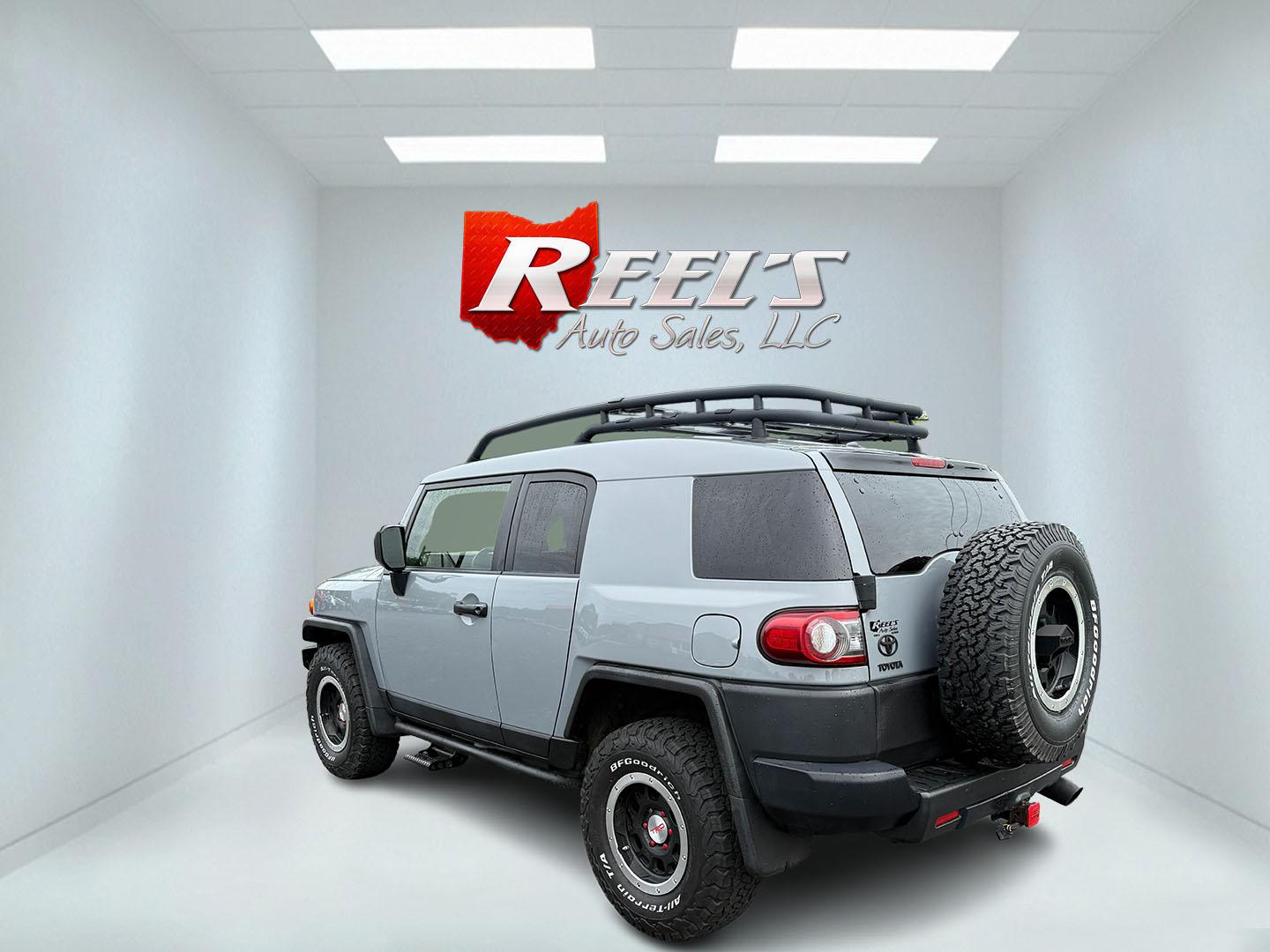 2013 Silver /Black Toyota FJ Cruiser 4WD AT (JTEBU4BF2DK) with an 4.0L V6 DOHC 24V engine, 5-Speed Automatic transmission, located at 11115 Chardon Rd. , Chardon, OH, 44024, (440) 214-9705, 41.580246, -81.241943 - This 2013 Toyota FJ Cruiser has Jeep off-road cred with Toyota's incredible reputation for reliability. Powered by the incredible 4.0 V6 and a 5 speed automatic transmission this thing has the grunt to go over any off-road obstacle or, tow 5,000 pounds. This FJ Cruiser has the off-road package, TRD - Photo#39
