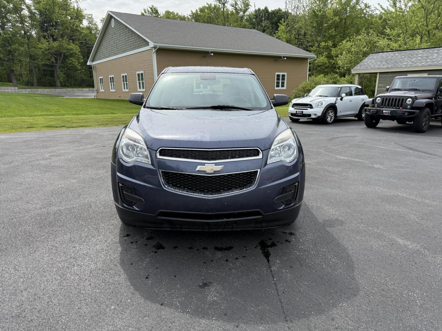 2014 Blue /Black Chevrolet Equinox LS 2WD (2GNALAEK9E6) with an 2.4L L4 DOHC 16V engine, 6-Speed Automatic transmission, located at 11115 Chardon Rd. , Chardon, OH, 44024, (440) 214-9705, 41.580246, -81.241943 - Photo#1