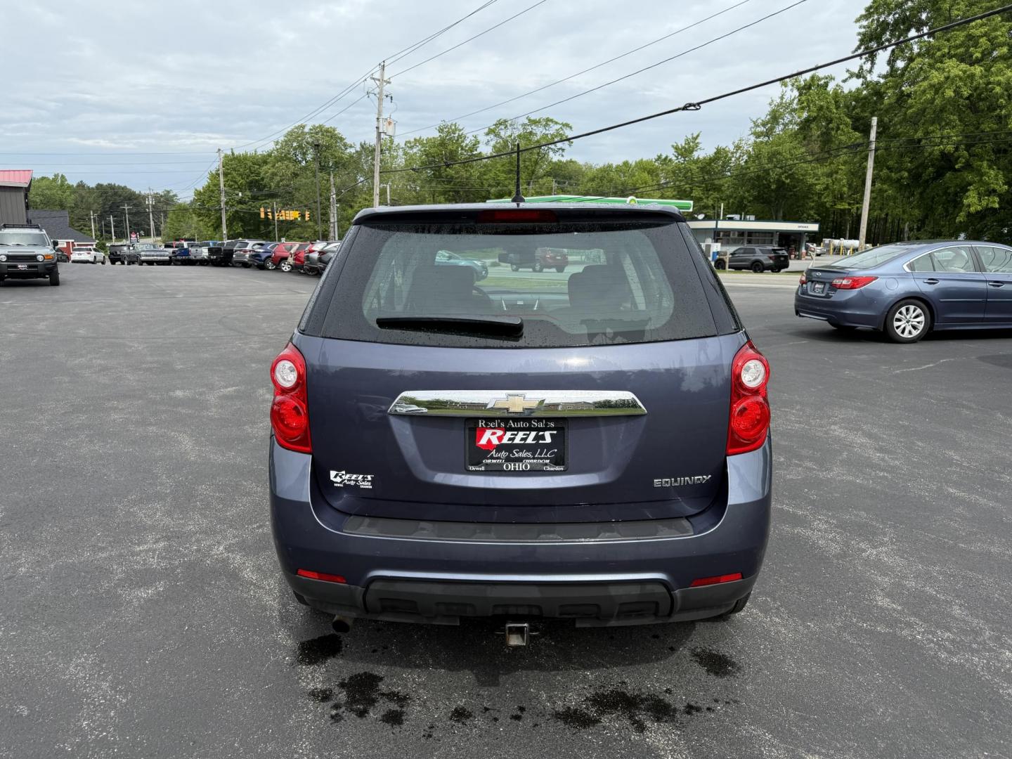2014 Blue /Black Chevrolet Equinox LS 2WD (2GNALAEK9E6) with an 2.4L L4 DOHC 16V engine, 6-Speed Automatic transmission, located at 11115 Chardon Rd. , Chardon, OH, 44024, (440) 214-9705, 41.580246, -81.241943 - Photo#8