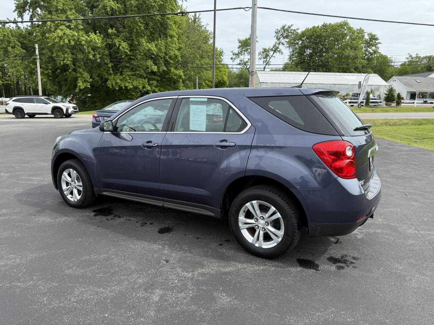 2014 Blue /Black Chevrolet Equinox LS 2WD (2GNALAEK9E6) with an 2.4L L4 DOHC 16V engine, 6-Speed Automatic transmission, located at 11115 Chardon Rd. , Chardon, OH, 44024, (440) 214-9705, 41.580246, -81.241943 - Photo#10