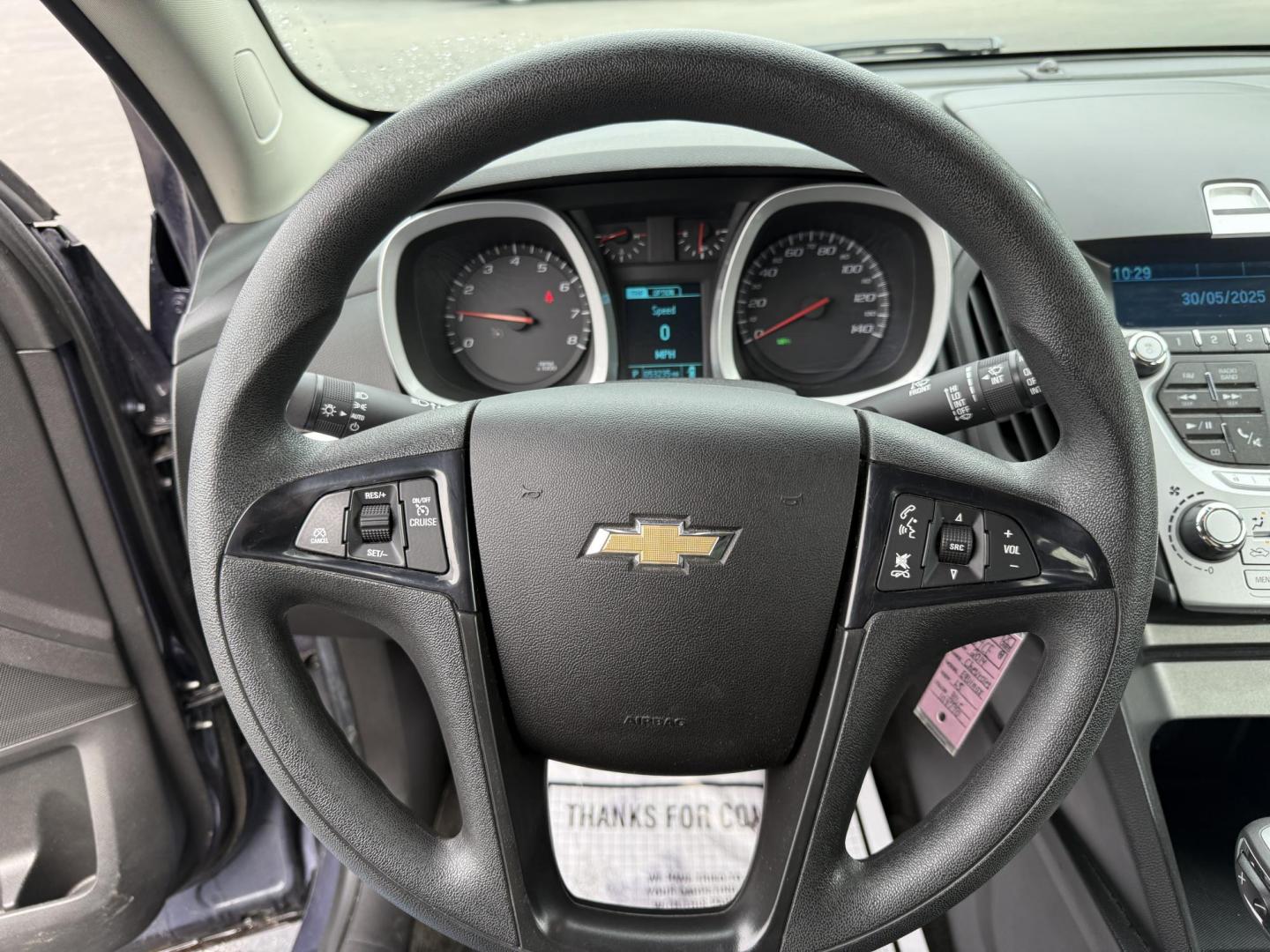2014 Blue /Black Chevrolet Equinox LS 2WD (2GNALAEK9E6) with an 2.4L L4 DOHC 16V engine, 6-Speed Automatic transmission, located at 11115 Chardon Rd. , Chardon, OH, 44024, (440) 214-9705, 41.580246, -81.241943 - Photo#21