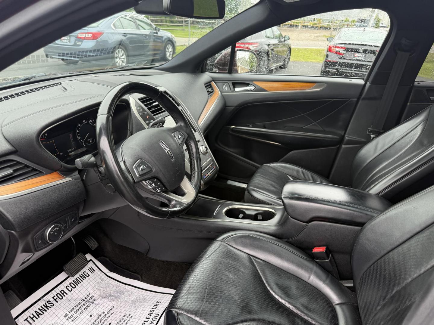 2016 Red /Black Lincoln MKC Reserve AWD (5LMCJ3D98GU) with an 2.0L I4 DOHC 16V Turbo engine, 6-Speed Automatic transmission, located at 11115 Chardon Rd. , Chardon, OH, 44024, (440) 214-9705, 41.580246, -81.241943 - Photo#15