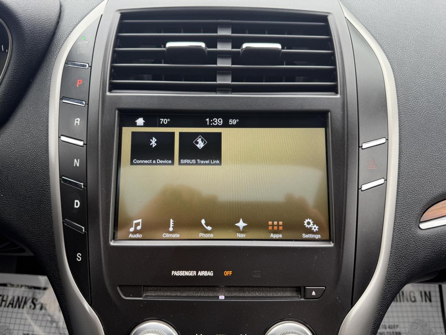2016 Red /Black Lincoln MKC Reserve AWD (5LMCJ3D98GU) with an 2.0L I4 DOHC 16V Turbo engine, 6-Speed Automatic transmission, located at 11115 Chardon Rd. , Chardon, OH, 44024, (440) 214-9705, 41.580246, -81.241943 - Photo#24