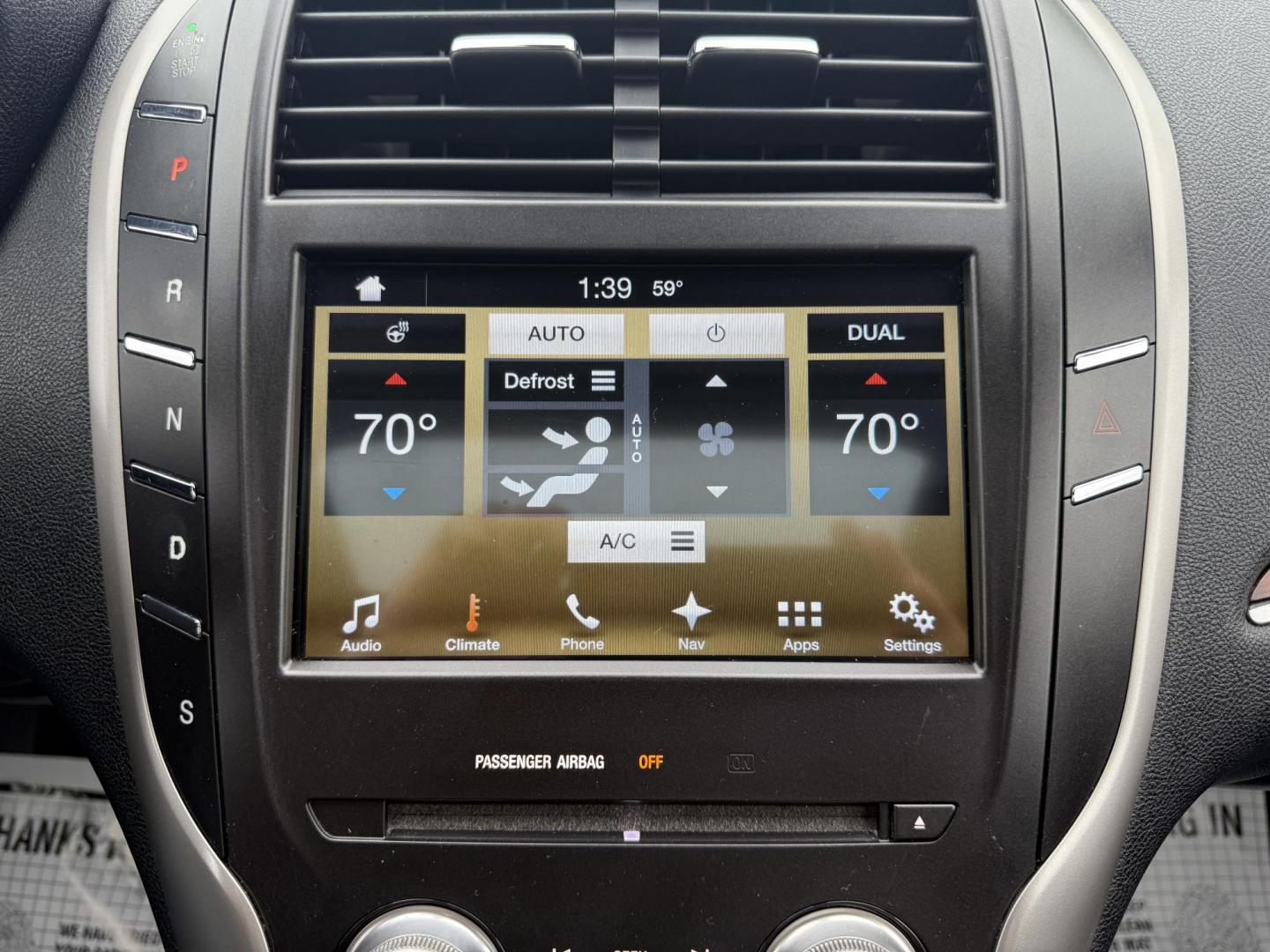 2016 Red /Black Lincoln MKC Reserve AWD (5LMCJ3D98GU) with an 2.0L I4 DOHC 16V Turbo engine, 6-Speed Automatic transmission, located at 11115 Chardon Rd. , Chardon, OH, 44024, (440) 214-9705, 41.580246, -81.241943 - Photo#25