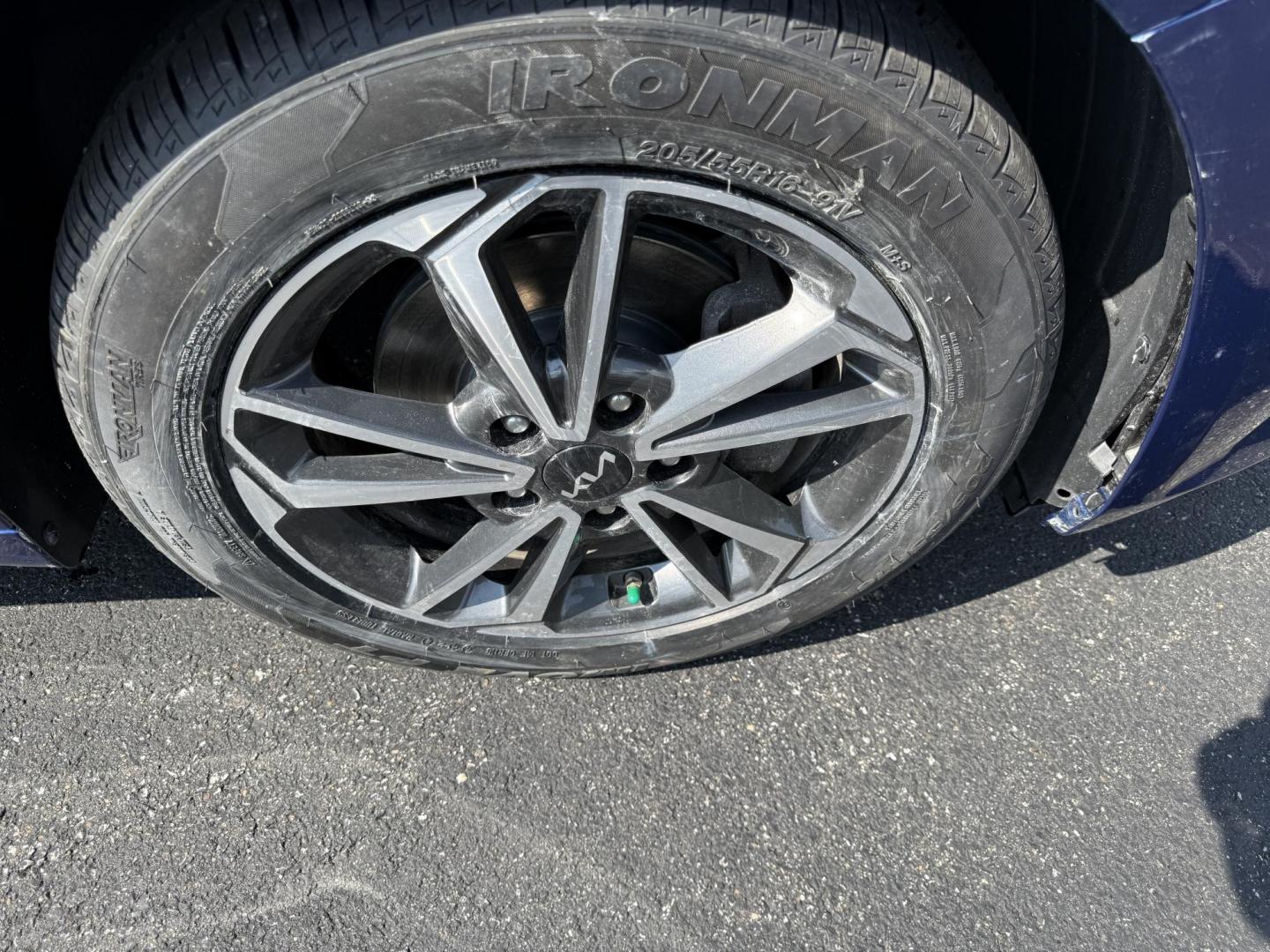 2023 Blue /Black Kia Forte LXS (3KPF24ADXPE) with an 2.0L I4 DOHC 16V engine, Automatic transmission, located at 11115 Chardon Rd. , Chardon, OH, 44024, (440) 214-9705, 41.580246, -81.241943 - This 2023 Kia Forte LXS is a fuel efficient and technologically advanced compact sedan. Powered by a 2.0 I4 GDI engine this Kia is capable of achieving up to 39 MPG highway. On the safety side you get forward collision warning W/ automatic emergency braking, lane keep assist, driver attention alert - Photo#4
