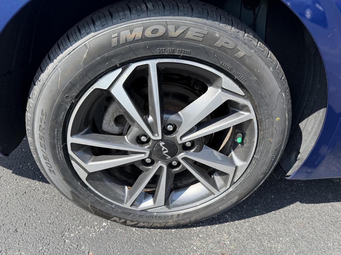2023 Blue /Black Kia Forte LXS (3KPF24ADXPE) with an 2.0L I4 DOHC 16V engine, Automatic transmission, located at 11115 Chardon Rd. , Chardon, OH, 44024, (440) 214-9705, 41.580246, -81.241943 - This 2023 Kia Forte LXS is a fuel efficient and technologically advanced compact sedan. Powered by a 2.0 I4 GDI engine this Kia is capable of achieving up to 39 MPG highway. On the safety side you get forward collision warning W/ automatic emergency braking, lane keep assist, driver attention alert - Photo#5