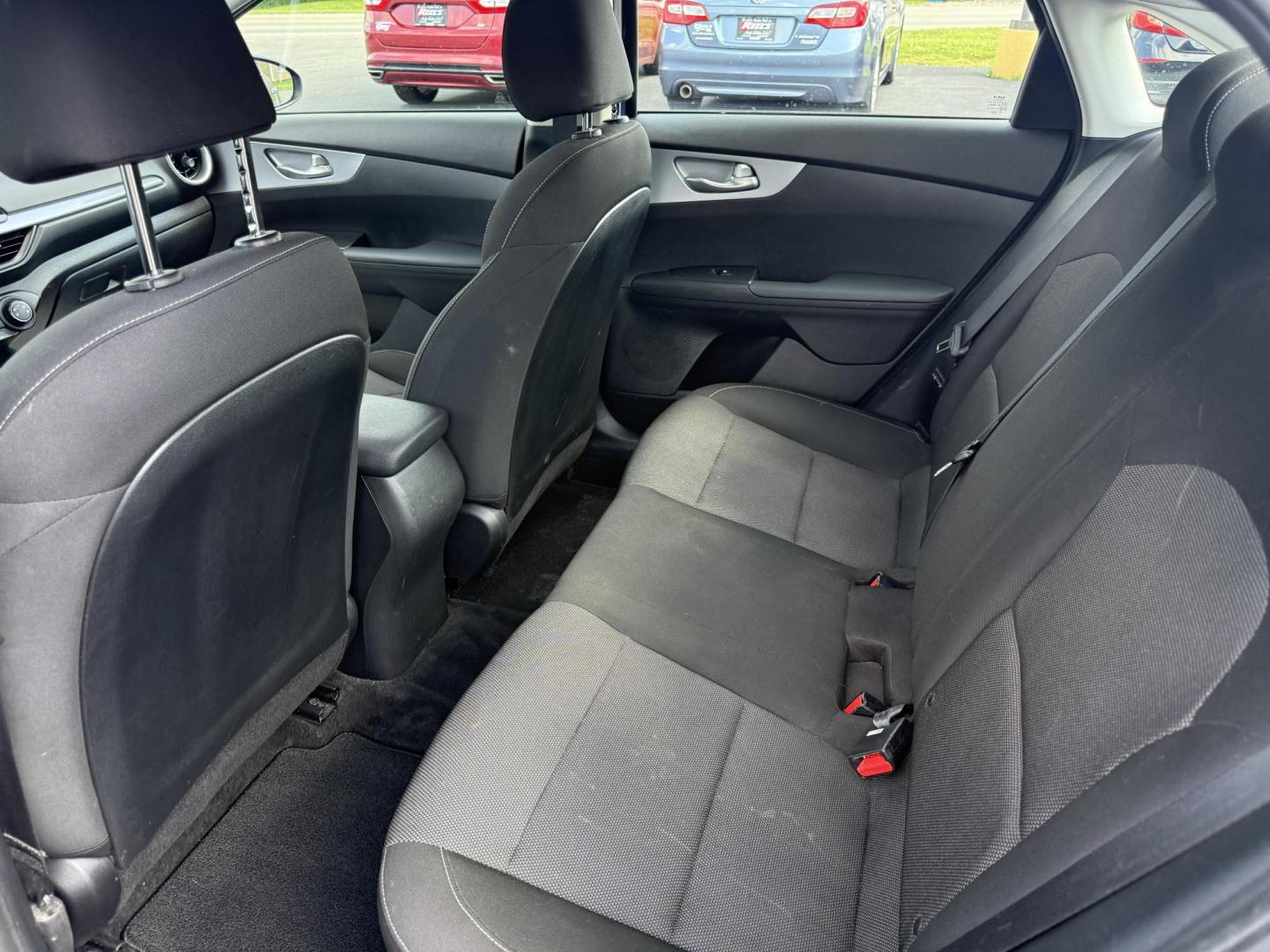 2023 Blue /Black Kia Forte LXS (3KPF24ADXPE) with an 2.0L I4 DOHC 16V engine, Automatic transmission, located at 11115 Chardon Rd. , Chardon, OH, 44024, (440) 214-9705, 41.580246, -81.241943 - This 2023 Kia Forte LXS is a fuel efficient and technologically advanced compact sedan. Powered by a 2.0 I4 GDI engine this Kia is capable of achieving up to 39 MPG highway. On the safety side you get forward collision warning W/ automatic emergency braking, lane keep assist, driver attention alert - Photo#21