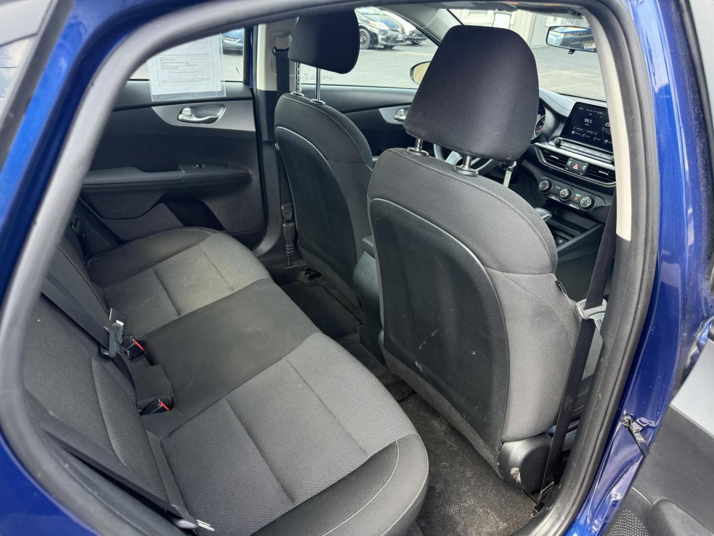 2023 Blue /Black Kia Forte LXS (3KPF24ADXPE) with an 2.0L I4 DOHC 16V engine, Automatic transmission, located at 11115 Chardon Rd. , Chardon, OH, 44024, (440) 214-9705, 41.580246, -81.241943 - This 2023 Kia Forte LXS is a fuel efficient and technologically advanced compact sedan. Powered by a 2.0 I4 GDI engine this Kia is capable of achieving up to 39 MPG highway. On the safety side you get forward collision warning W/ automatic emergency braking, lane keep assist, driver attention alert - Photo#26
