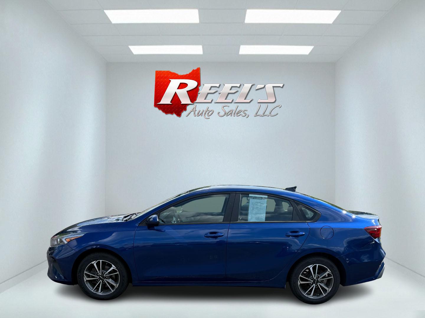 2023 Blue /Black Kia Forte LXS (3KPF24ADXPE) with an 2.0L I4 DOHC 16V engine, Automatic transmission, located at 11115 Chardon Rd. , Chardon, OH, 44024, (440) 214-9705, 41.580246, -81.241943 - This 2023 Kia Forte LXS is a fuel efficient and technologically advanced compact sedan. Powered by a 2.0 I4 GDI engine this Kia is capable of achieving up to 39 MPG highway. On the safety side you get forward collision warning W/ automatic emergency braking, lane keep assist, driver attention alert - Photo#36