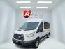 2016 White /Gray Ford Transit 350 Wagon Med. Roof XL w/Sliding Pass. 148-in. WB (1FBAX2CM5GK) with an 3.7L V6 DOHC 24V engine, 6A transmission, located at 11115 Chardon Rd. , Chardon, OH, 44024, (440) 214-9705, 41.580246, -81.241943 - This 2016 Ford Transit 350 XLT Medium Roof is a versatile full-size van powered by a 3.7L V6 engine with a 6-speed automatic transmission and flex fuel capability, featuring 3.73 rear gearing for added performance and a 5,000-pound towing capacity. It offers seating for up to 15 passengers, making i - Photo#0