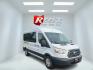 2016 White /Gray Ford Transit 350 Wagon Med. Roof XL w/Sliding Pass. 148-in. WB (1FBAX2CM5GK) with an 3.7L V6 DOHC 24V engine, 6A transmission, located at 11115 Chardon Rd. , Chardon, OH, 44024, (440) 214-9705, 41.580246, -81.241943 - This 2016 Ford Transit 350 XLT Medium Roof is a versatile full-size van powered by a 3.7L V6 engine with a 6-speed automatic transmission and flex fuel capability, featuring 3.73 rear gearing for added performance and a 5,000-pound towing capacity. It offers seating for up to 15 passengers, making i - Photo#2