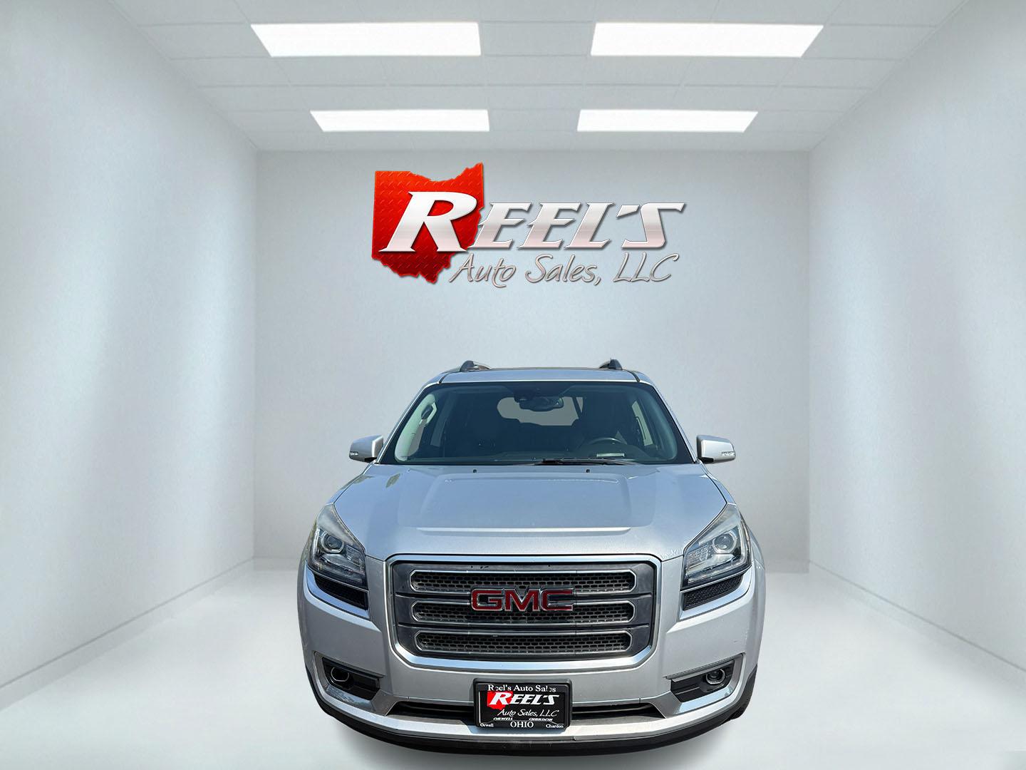 2015 Silver /Black GMC Acadia SLT-2 AWD (1GKKVSKD2FJ) with an 3.6L V6 DOHC 24V engine, 6-Speed Automatic transmission, located at 11115 Chardon Rd. , Chardon, OH, 44024, (440) 214-9705, 41.580246, -81.241943 - Photo#1