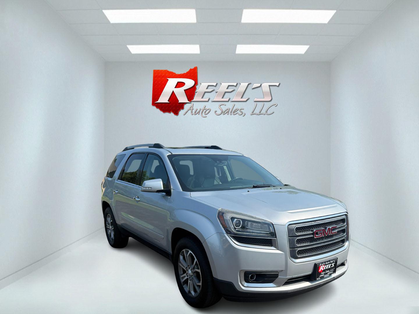 2015 Silver /Black GMC Acadia SLT-2 AWD (1GKKVSKD2FJ) with an 3.6L V6 DOHC 24V engine, 6-Speed Automatic transmission, located at 11115 Chardon Rd. , Chardon, OH, 44024, (440) 214-9705, 41.580246, -81.241943 - Photo#2
