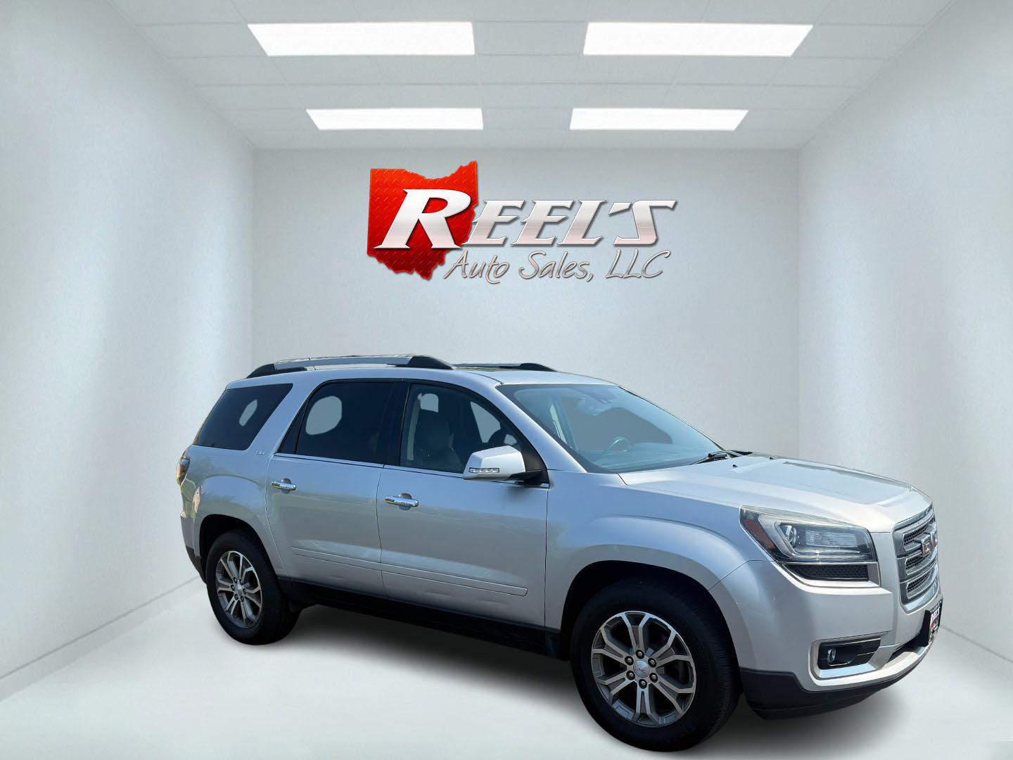 2015 Silver /Black GMC Acadia SLT-2 AWD (1GKKVSKD2FJ) with an 3.6L V6 DOHC 24V engine, 6-Speed Automatic transmission, located at 11115 Chardon Rd. , Chardon, OH, 44024, (440) 214-9705, 41.580246, -81.241943 - Photo#14