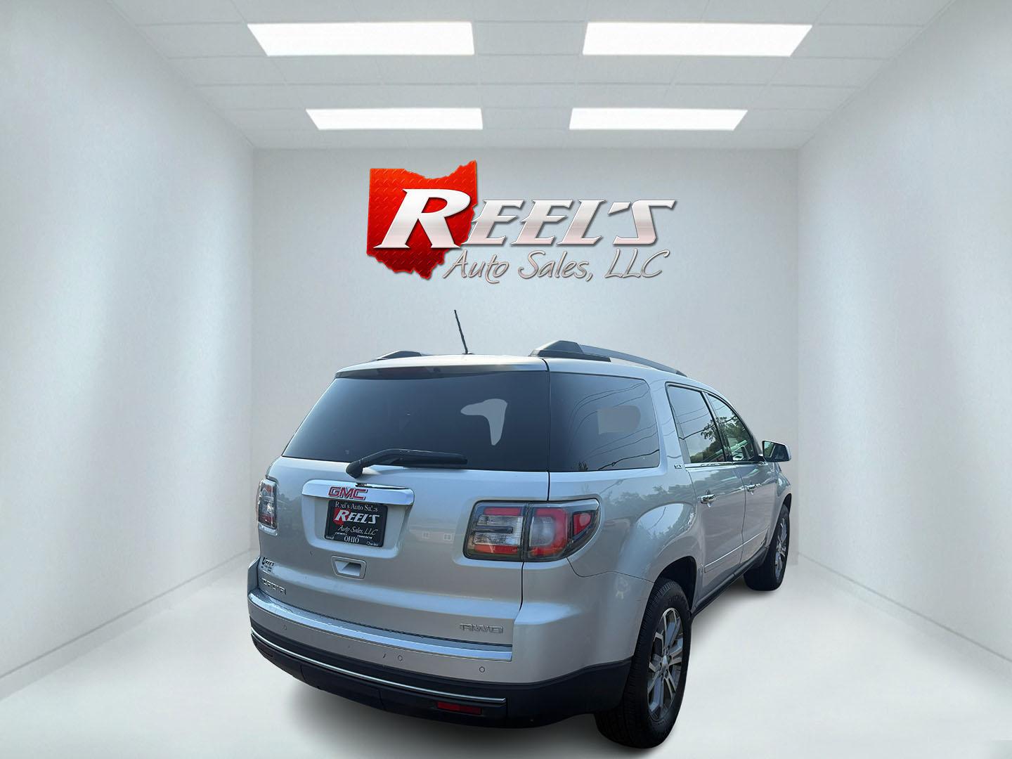 2015 Silver /Black GMC Acadia SLT-2 AWD (1GKKVSKD2FJ) with an 3.6L V6 DOHC 24V engine, 6-Speed Automatic transmission, located at 11115 Chardon Rd. , Chardon, OH, 44024, (440) 214-9705, 41.580246, -81.241943 - Photo#43