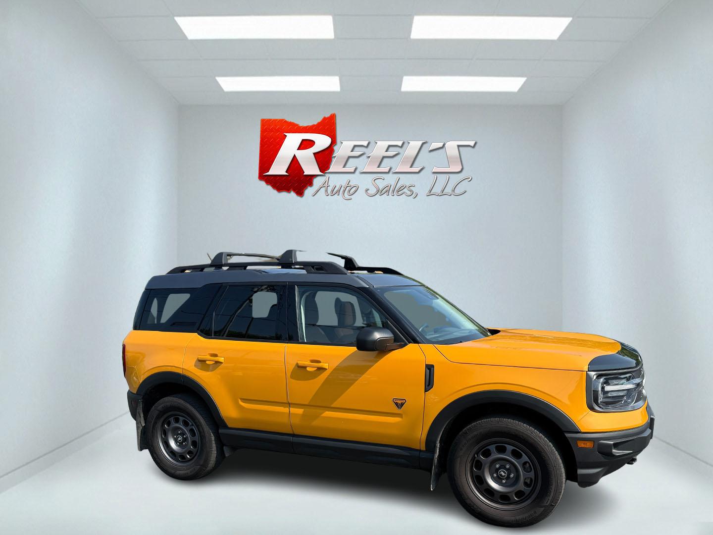 2022 Yellow /Brown Ford Bronco Sport Badlands (3FMCR9D96NR) with an 2.0L I4 DOHC 16V Turbo engine, 8A transmission, located at 11115 Chardon Rd. , Chardon, OH, 44024, (440) 214-9705, 41.580246, -81.241943 - Photo#15