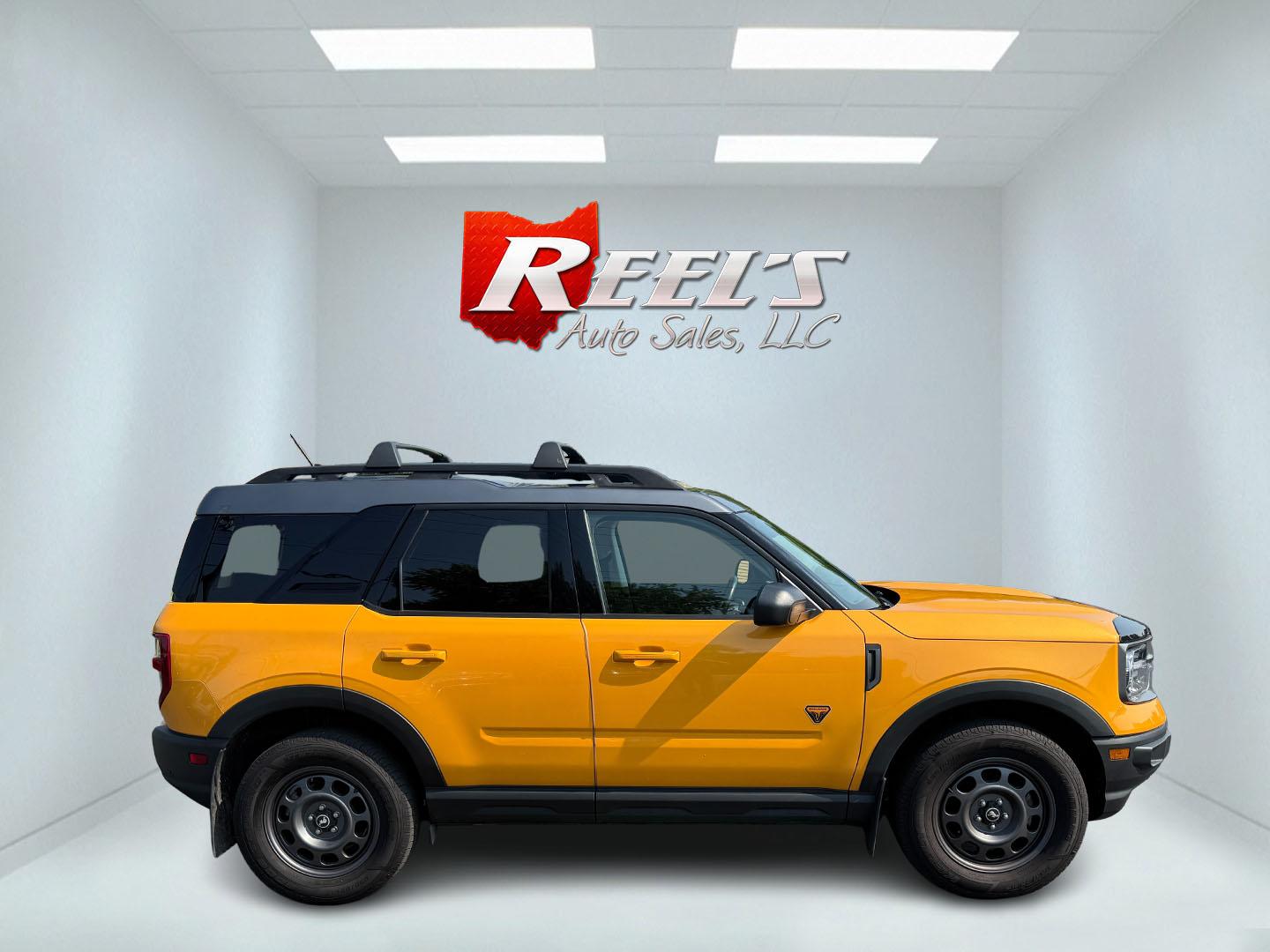 2022 Yellow /Brown Ford Bronco Sport Badlands (3FMCR9D96NR) with an 2.0L I4 DOHC 16V Turbo engine, 8A transmission, located at 11115 Chardon Rd. , Chardon, OH, 44024, (440) 214-9705, 41.580246, -81.241943 - Photo#16