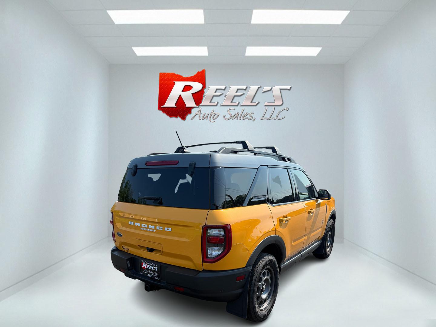 2022 Yellow /Brown Ford Bronco Sport Badlands (3FMCR9D96NR) with an 2.0L I4 DOHC 16V Turbo engine, 8A transmission, located at 11115 Chardon Rd. , Chardon, OH, 44024, (440) 214-9705, 41.580246, -81.241943 - Photo#47