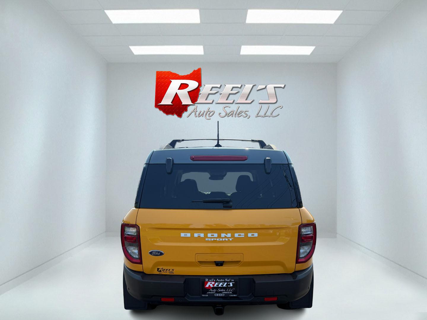 2022 Yellow /Brown Ford Bronco Sport Badlands (3FMCR9D96NR) with an 2.0L I4 DOHC 16V Turbo engine, 8A transmission, located at 11115 Chardon Rd. , Chardon, OH, 44024, (440) 214-9705, 41.580246, -81.241943 - Photo#48