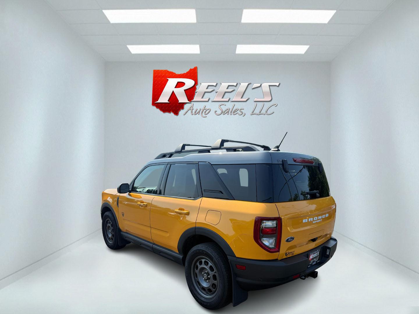2022 Yellow /Brown Ford Bronco Sport Badlands (3FMCR9D96NR) with an 2.0L I4 DOHC 16V Turbo engine, 8A transmission, located at 11115 Chardon Rd. , Chardon, OH, 44024, (440) 214-9705, 41.580246, -81.241943 - Photo#49