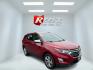 2018 Red /Black Chevrolet Equinox Premier AWD (2GNAXVEV0J6) with an 1.5L I4 DIR DOHC 16V TURBO engine, 6A transmission, located at 547 E. Main St., Orwell, OH, 44076, (440) 437-5893, 41.535435, -80.847855 - This 2018 Chevrolet Equinox Premier AWD offers a versatile and well-equipped compact SUV experience with a 1.5L turbocharged engine paired with a smooth 6-speed automatic transmission, delivering up to 30 MPG on the highway. Its luxurious interior features leather seats with heated and cooled front - Photo#2