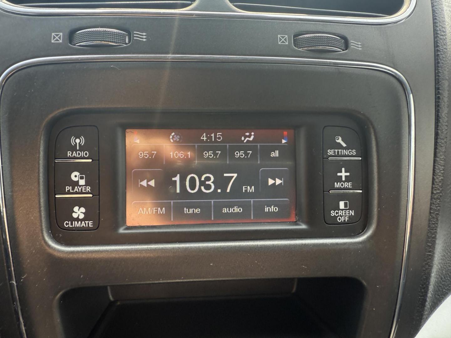 2016 Silver /Black Dodge Journey SE AWD (3C4PDDAG5GT) with an 3.6L V6 DOHC 24V engine, 6A transmission, located at 11115 Chardon Rd. , Chardon, OH, 44024, (440) 214-9705, 41.580246, -81.241943 - This One Owner 2016 Dodge Journey SE AWD is a practical midsize SUV equipped with a 3.6L Pentastar V6 engine and a 6-speed automatic transmission, offering reliable performance and all-wheel drive for added traction. It features daytime running lights, push-button start for convenience, and a 4.3-in - Photo#18