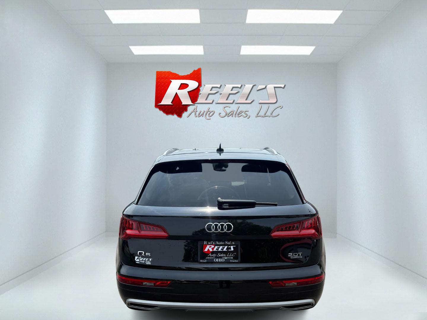 2018 Black /Black Audi Q5 2.0T Premium Plus quattro (WA1BNAFY0J2) with an 2.0L I4 DOHC 16V TURBO engine, 7A transmission, located at 547 E. Main St., Orwell, OH, 44076, (440) 437-5893, 41.535435, -80.847855 - This 2018 Audi G5 Premium Plus offers a refined driving experience with its 2.0L turbocharged I4 engine and 7-speed automatic transmission paired with Quattro all-wheel drive for superior handling. Its luxurious leather interior features power front seats, a heated steering wheel, and a Bang & Olufs - Photo#42