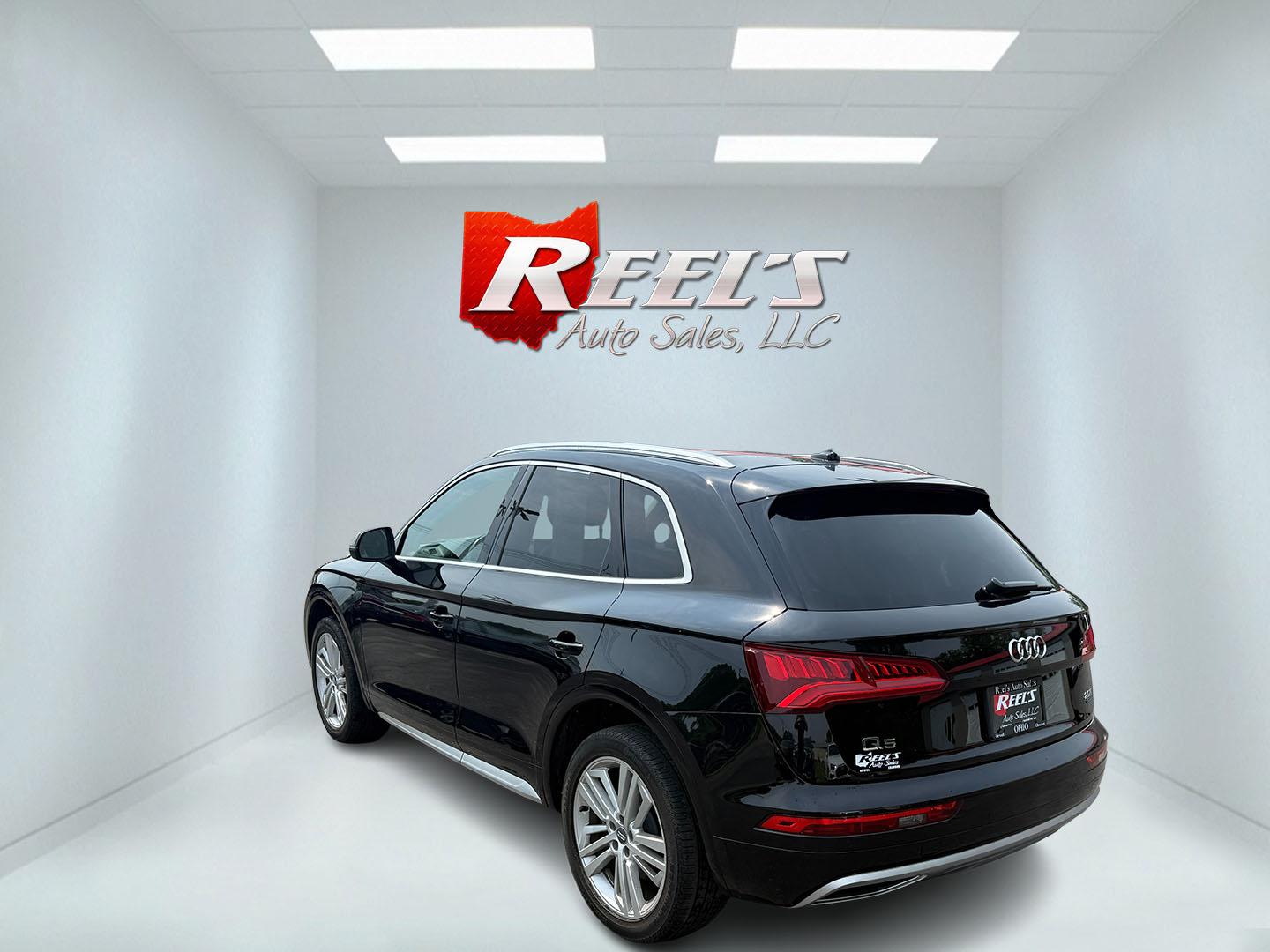 2018 Black /Black Audi Q5 2.0T Premium Plus quattro (WA1BNAFY0J2) with an 2.0L I4 DOHC 16V TURBO engine, 7A transmission, located at 547 E. Main St., Orwell, OH, 44076, (440) 437-5893, 41.535435, -80.847855 - This 2018 Audi G5 Premium Plus offers a refined driving experience with its 2.0L turbocharged I4 engine and 7-speed automatic transmission paired with Quattro all-wheel drive for superior handling. Its luxurious leather interior features power front seats, a heated steering wheel, and a Bang & Olufs - Photo#43