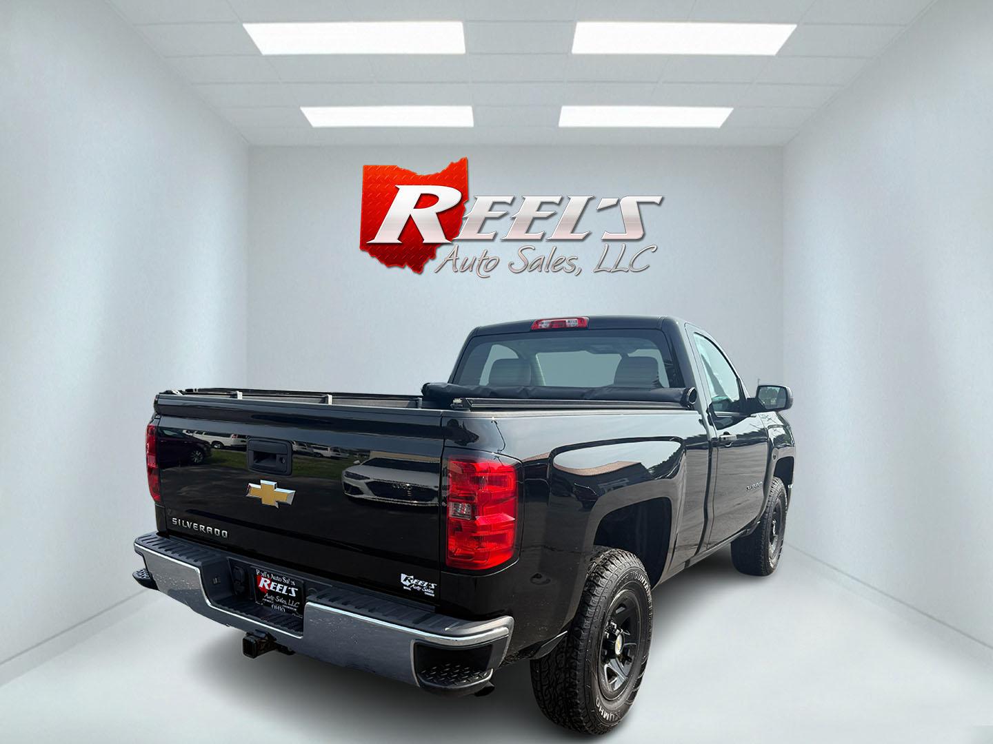 2014 Black /Gray Chevrolet Silverado 1500 Work Truck 1WT Regular Cab 4WD (1GCNKPEH6EZ) with an 4.3L V6 engine, 6-Speed Automatic transmission, located at 547 E. Main St., Orwell, OH, 44076, (440) 437-5893, 41.535435, -80.847855 - This One Owner 2014 Chevrolet Silverado 1500 W/T Regular Cab is a durable workhorse equipped with a 4.3L Vortec V6 engine and a 6-speed automatic transmission, offering a robust 7,600-pound towing capacity. Its features include G80 locking rear differential for improved traction, 3.42 gearing for a - Photo#14