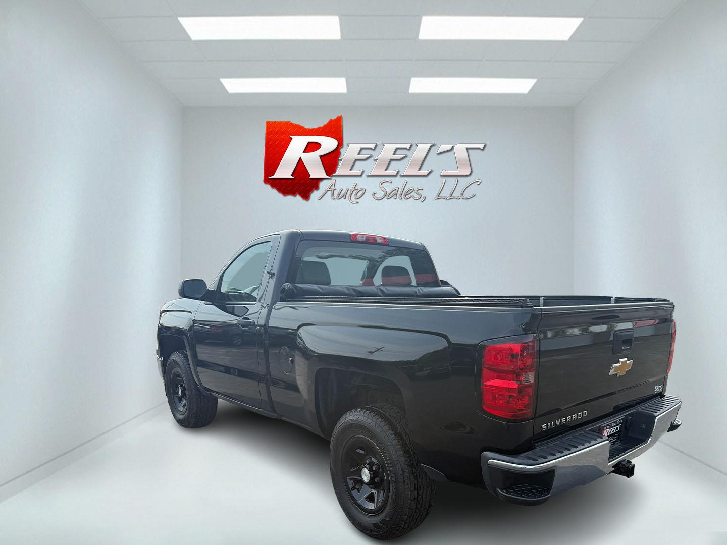2014 Black /Gray Chevrolet Silverado 1500 Work Truck 1WT Regular Cab 4WD (1GCNKPEH6EZ) with an 4.3L V6 engine, 6-Speed Automatic transmission, located at 547 E. Main St., Orwell, OH, 44076, (440) 437-5893, 41.535435, -80.847855 - This One Owner 2014 Chevrolet Silverado 1500 W/T Regular Cab is a durable workhorse equipped with a 4.3L Vortec V6 engine and a 6-speed automatic transmission, offering a robust 7,600-pound towing capacity. Its features include G80 locking rear differential for improved traction, 3.42 gearing for a - Photo#16