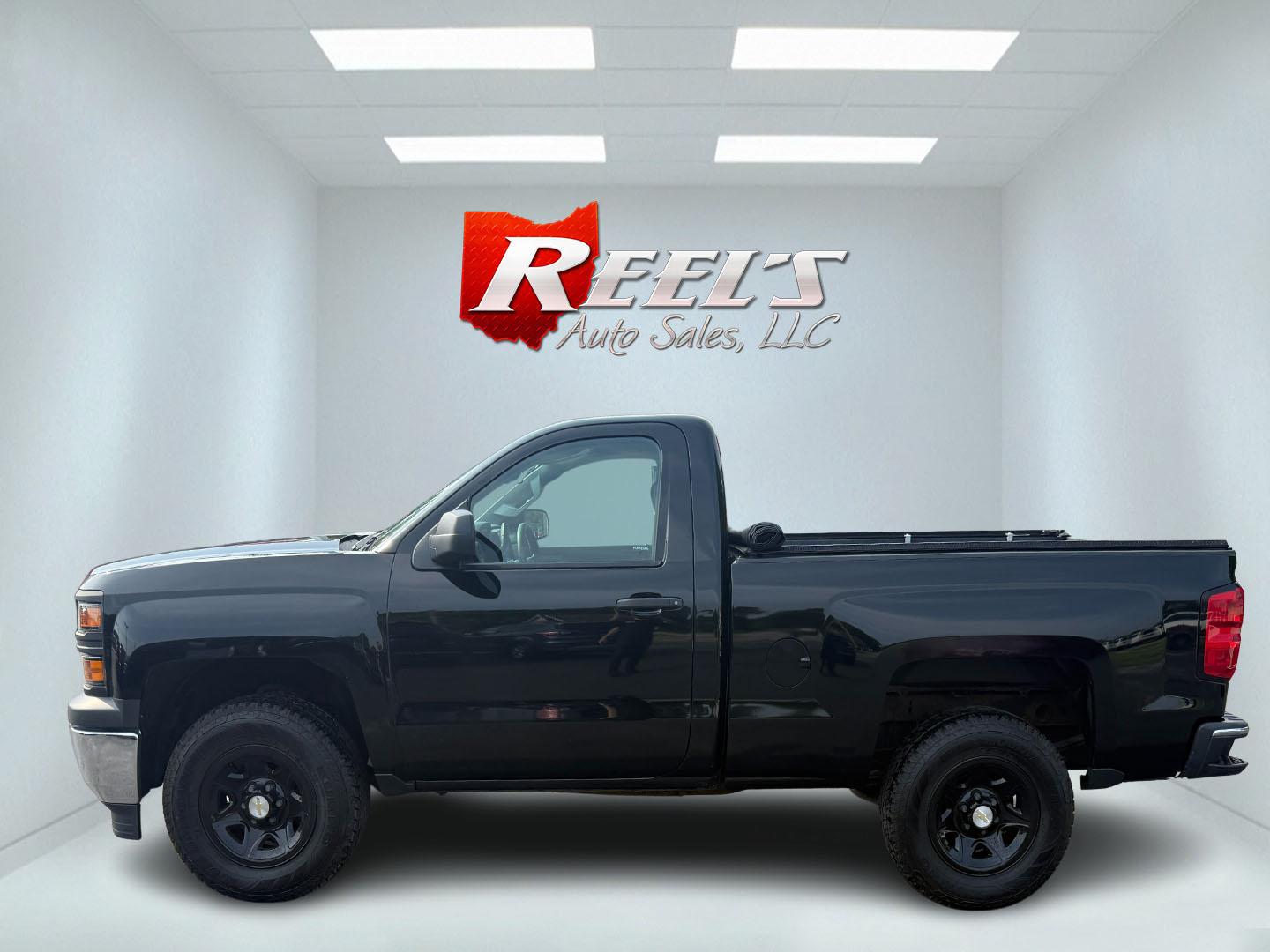 2014 Black /Gray Chevrolet Silverado 1500 Work Truck 1WT Regular Cab 4WD (1GCNKPEH6EZ) with an 4.3L V6 engine, 6-Speed Automatic transmission, located at 547 E. Main St., Orwell, OH, 44076, (440) 437-5893, 41.535435, -80.847855 - This One Owner 2014 Chevrolet Silverado 1500 W/T Regular Cab is a durable workhorse equipped with a 4.3L Vortec V6 engine and a 6-speed automatic transmission, offering a robust 7,600-pound towing capacity. Its features include G80 locking rear differential for improved traction, 3.42 gearing for a - Photo#29