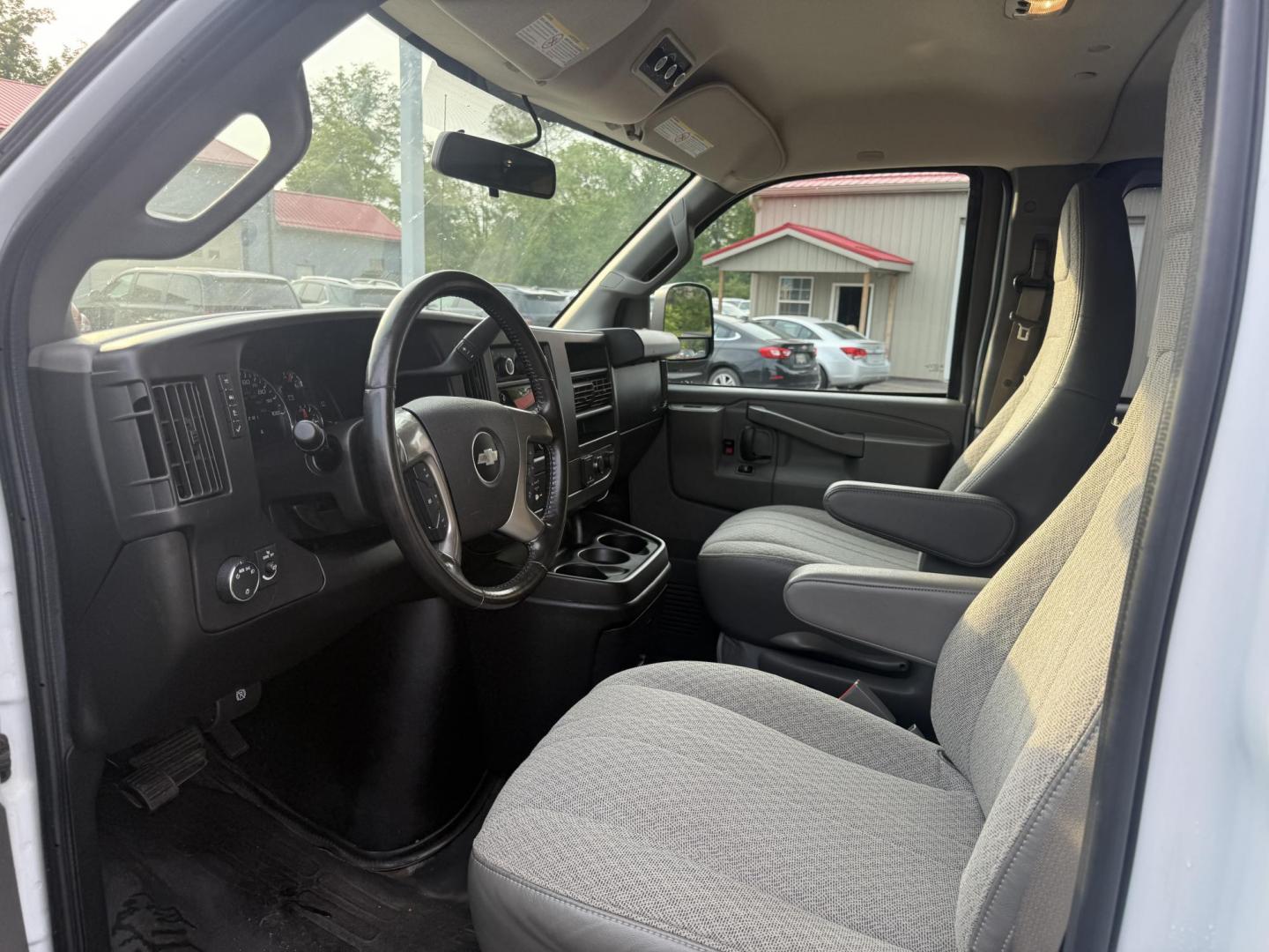 2017 White /Gray Chevrolet Express LS 2500 (1GAWGEFF4H1) with an 4.8L V8 engine, 6A transmission, located at 547 E. Main St., Orwell, OH, 44076, (440) 437-5893, 41.535435, -80.847855 - Photo#16